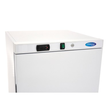 Maxima - Réfrigérateur - 200L - 3 étagères ajustables - Blanc