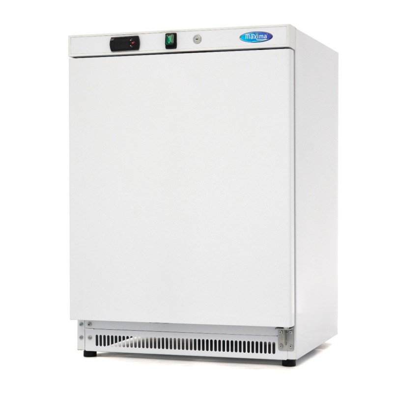 Maxima - Congélateur - 200L - 2 étagères fixes - Blanc