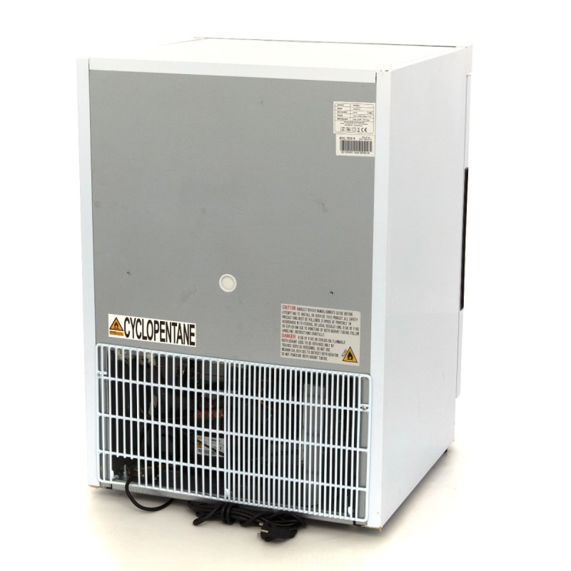 Maxima - Congélateur - 200L - 2 étagères fixes - Blanc