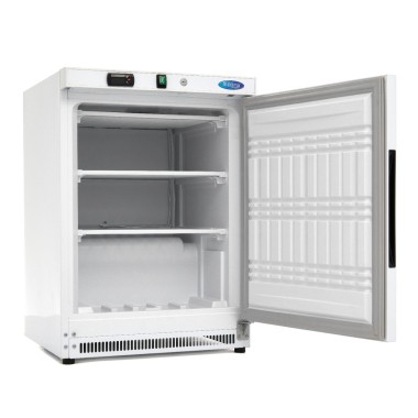 Maxima - Congélateur - 200L - 2 étagères fixes - Blanc