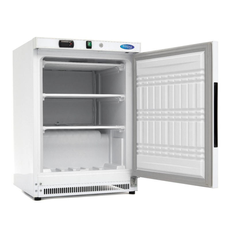 Maxima - Congélateur - 200L - 2 étagères fixes - Blanc