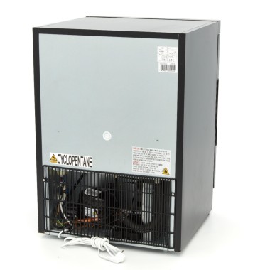 Maxima - Réfrigérateur - 200L - 3 étagères ajustables - Noir