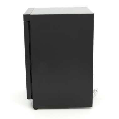 Maxima - Congélateur - 200L - 2 étagères fixes - Noir
