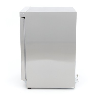 Maxima - Congélateur - 200L - 2 étagères fixes - Acier inoxydable