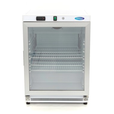 Maxima - Réfrigérateur - 200L - Blanc - avec Porte en Verre