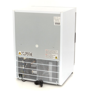 Maxima - Congélateur - 200L - Blanc - avec Porte en Verre