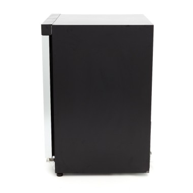 Maxima - Réfrigérateur - 200L - Noir - avec Porte en Verre