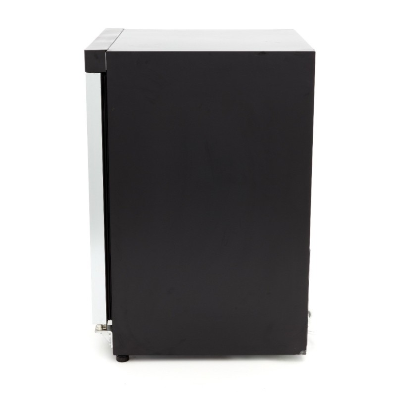 Maxima - Réfrigérateur - 200L - Noir - avec Porte en Verre