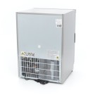 Maxima - Congélateur - 200 L - en acier inoxydable - avec porte en verre