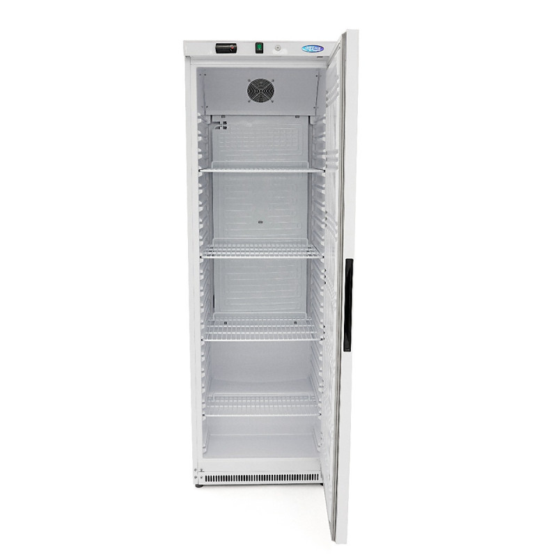 Maxima - Réfrigérateur - 400L - 4 étagères ajustables - Blanc