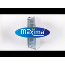 Maxima - Réfrigérateur - 400L - 4 étagères ajustables - Blanc
