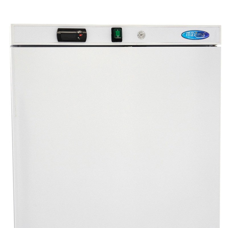 Maxima - Congélateur - 400L - 6 étagères fixes - Blanc