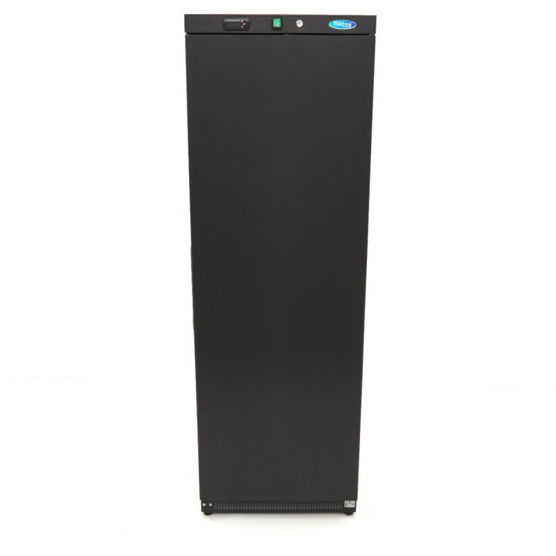 Maxima - Réfrigérateur - 400L - 4 étagères réglables - Noir