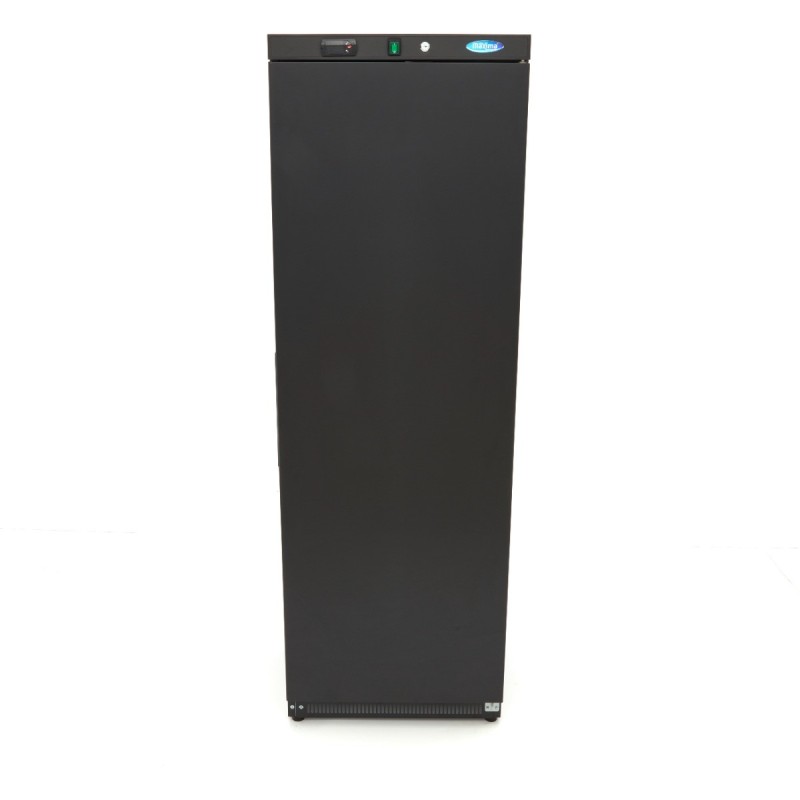 Maxima - Congélateur - 400L - 6 étagères fixes - Noir