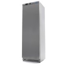 Maxima - Réfrigérateur - 400L - 4 étagères ajustables - Acier inoxydable