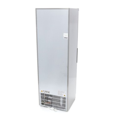 Maxima - Réfrigérateur - 400L - 4 étagères ajustables - Acier inoxydable