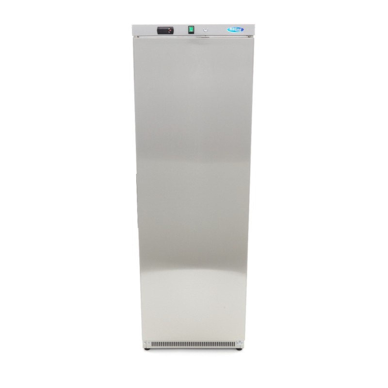 Maxima - Congélateur - 400L - 6 étagères fixes - En acier inoxydable