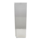 Maxima - Congélateur - 400L - 6 étagères fixes - En acier inoxydable