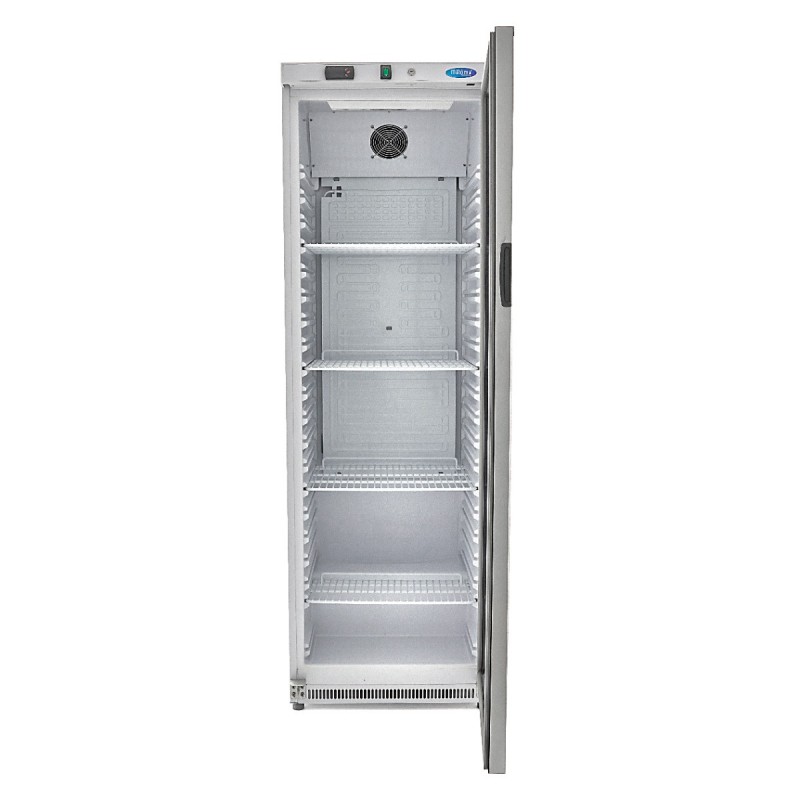 Maxima - Réfrigérateur - 400L - Blanc - avec Porte en Verre