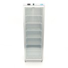 Maxima - Congélateur - 400L - Blanc - avec Porte en Verre