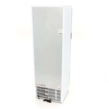 Maxima - Congélateur - 400L - Blanc - avec Porte en Verre