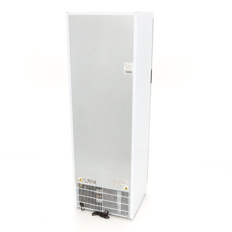 Maxima - Congélateur - 400L - Blanc - avec Porte en Verre
