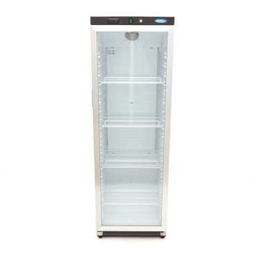 Maxima - Réfrigérateur - 400L - Noir - avec Porte en Verre
