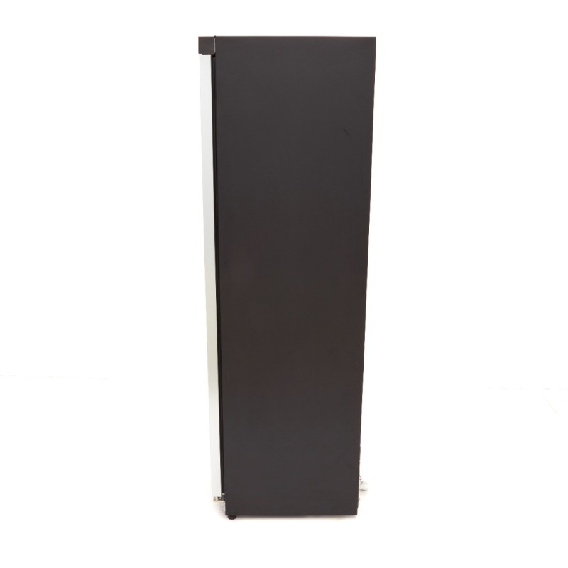 Maxima - Réfrigérateur - 400L - Noir - avec Porte en Verre