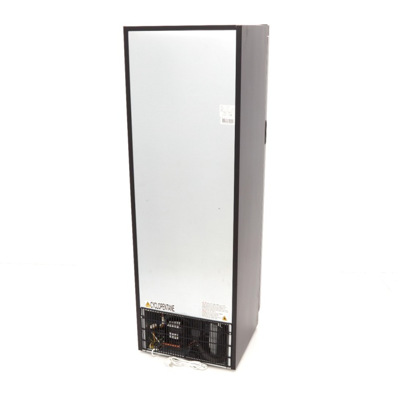 Maxima - Réfrigérateur - 400L - Noir - avec Porte en Verre