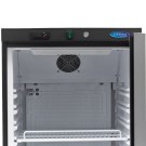 Maxima - Réfrigérateur - 400L - Noir - avec Porte en Verre
