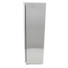 Maxima - Réfrigérateur - 400L - En acier inoxydable - avec porte en verre