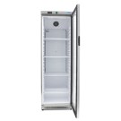 Maxima - Réfrigérateur - 400L - En acier inoxydable - avec porte en verre