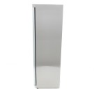 Maxima - Congélateur - 400L - en acier inoxydable - avec porte en verre