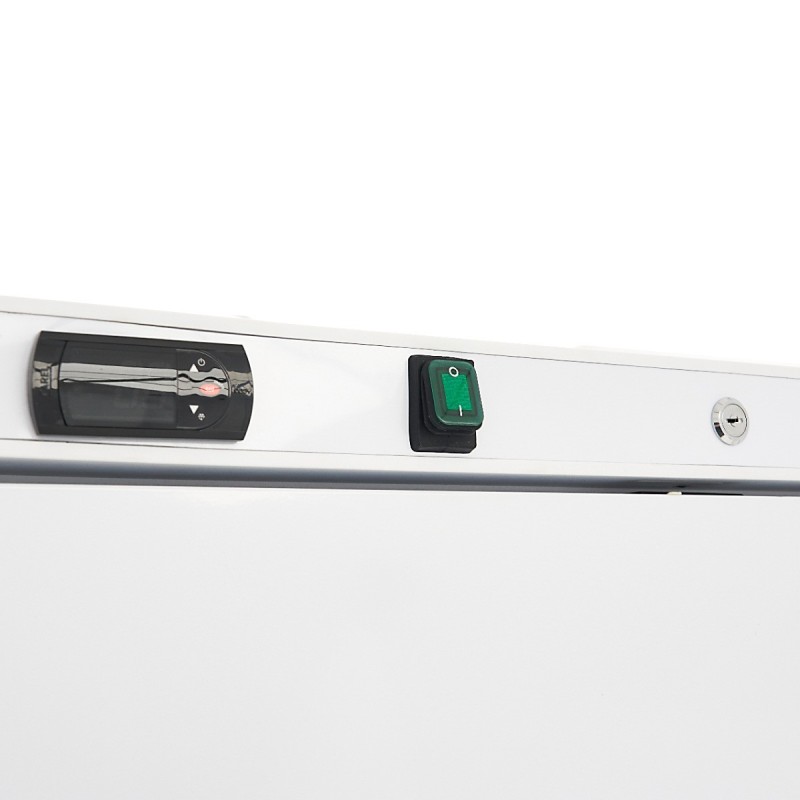 Maxima - Réfrigérateur - 600L - 4 étagères réglables - Blanc