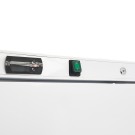 Maxima - Réfrigérateur - 600L - 4 étagères réglables - Blanc