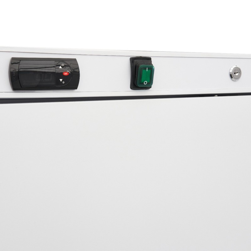 Maxima - Congélateur - 600L - 6 étagères fixes - Blanc