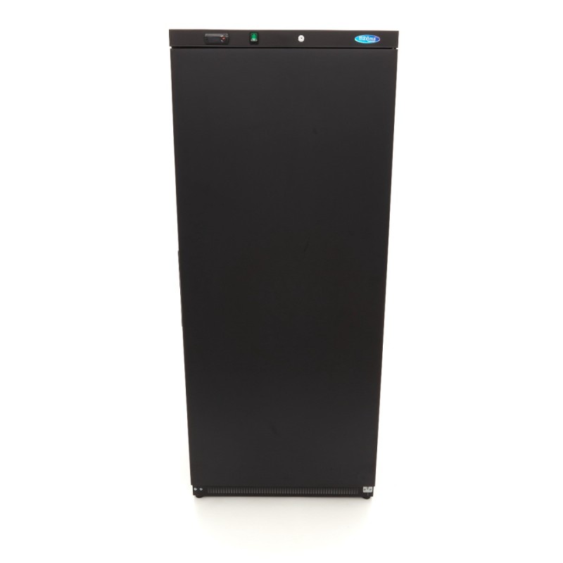 Maxima - Réfrigérateur - 600L - 4 étagères ajustables - Noir