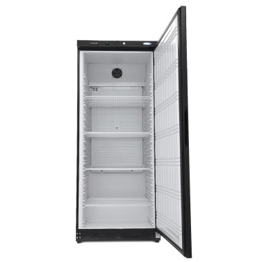 Maxima - Réfrigérateur - 600L - 4 étagères ajustables - Noir