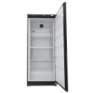 Maxima - Réfrigérateur - 600L - 4 étagères ajustables - Noir