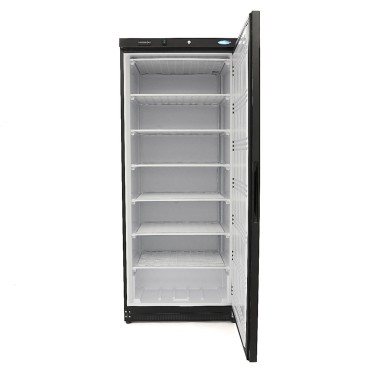 Maxima - Congélateur - 600L - 6 étagères fixes - Noir