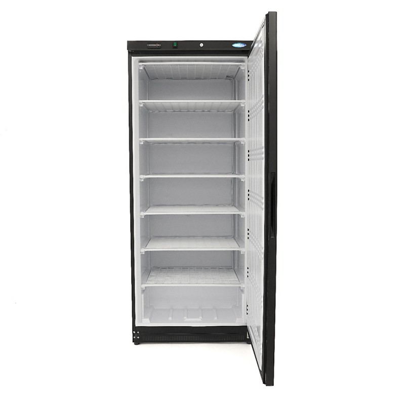 Maxima - Congélateur - 600L - 6 étagères fixes - Noir