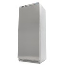 Maxima - Réfrigérateur - 600L - 4 étagères ajustables - Acier inoxydable