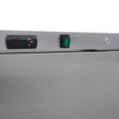Maxima - Congélateur - 600L - 6 étagères fixes -inox