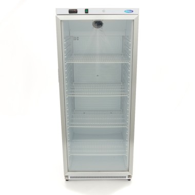 Maxima - Réfrigérateur - 600L - Blanc - avec Porte en Verre