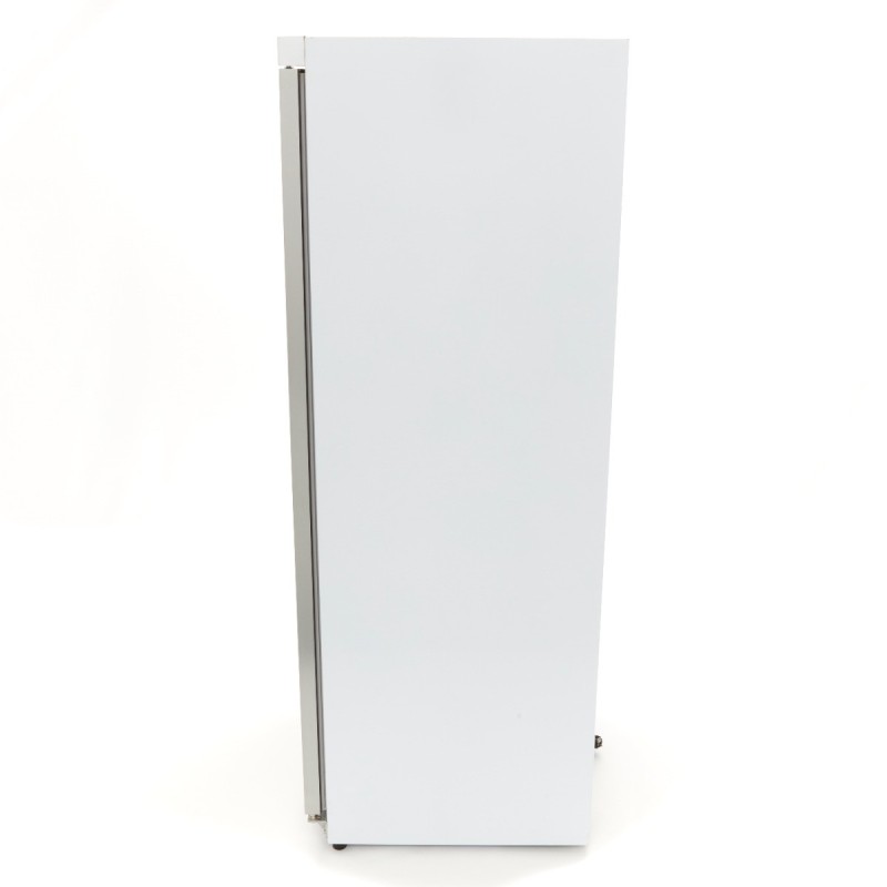 Maxima - Congélateur - 600L - Blanc - avec Porte en Verre