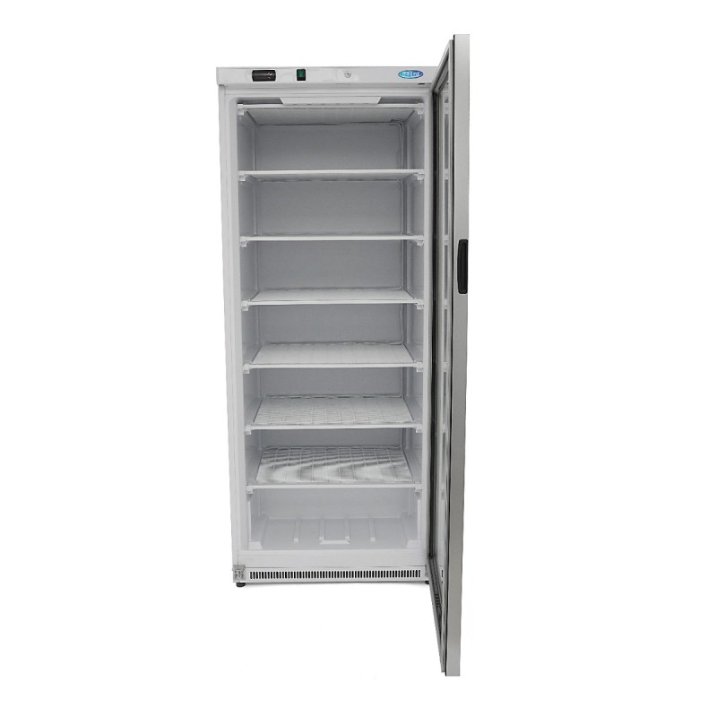 Maxima - Congélateur - 600L - Blanc - avec Porte en Verre