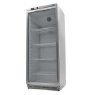 Maxima - Réfrigérateur - 600L - en acier inoxydable - avec porte en verre