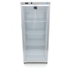Maxima - Réfrigérateur - 600L - en acier inoxydable - avec porte en verre