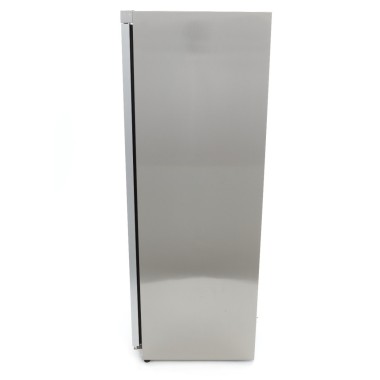 Maxima - Réfrigérateur - 600L - en acier inoxydable - avec porte en verre
