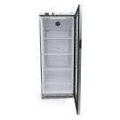 Maxima - Réfrigérateur - 600L - en acier inoxydable - avec porte en verre